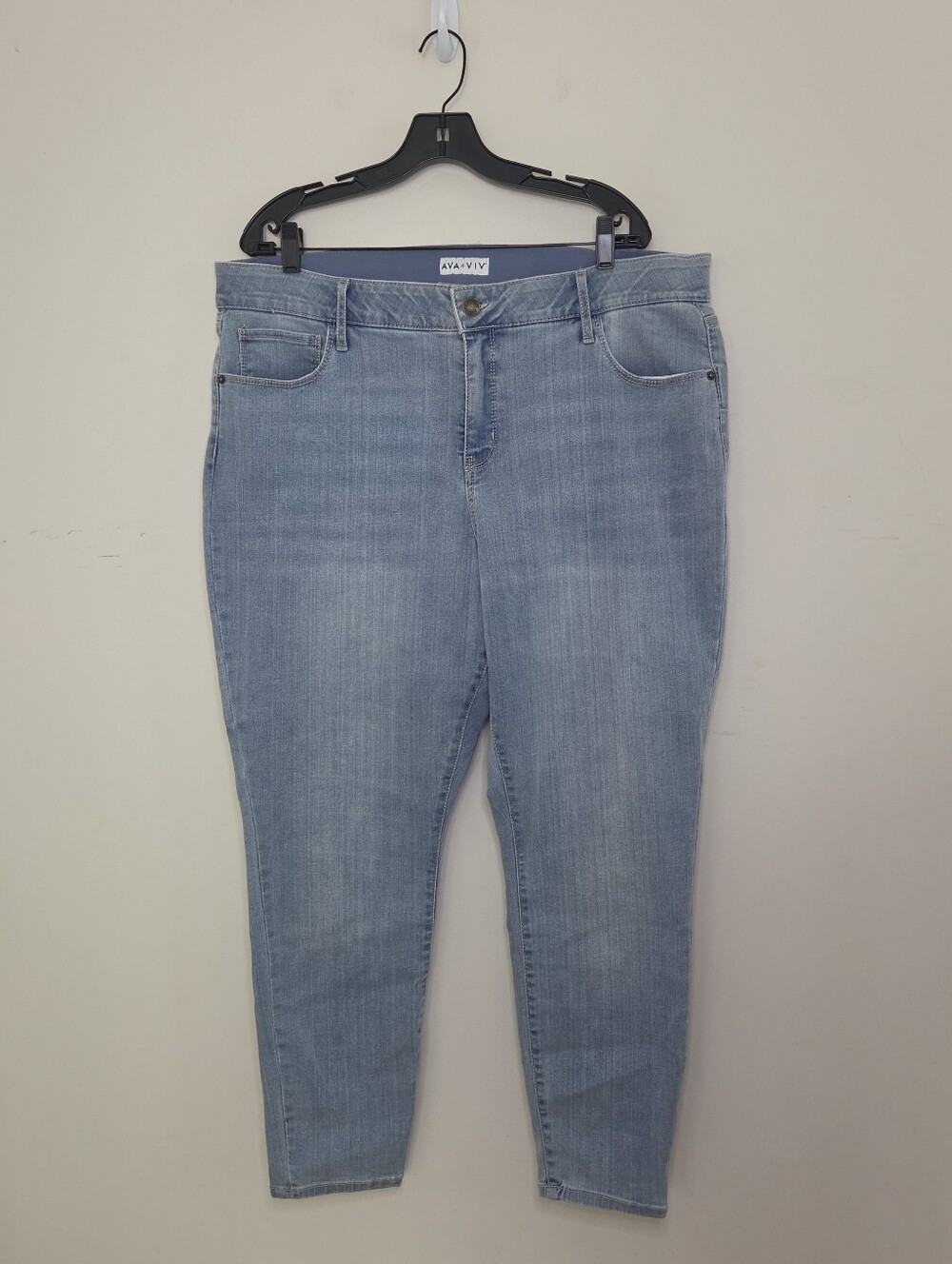 Women's Ava & Viv Comfort Waist Jeans Sz 20W